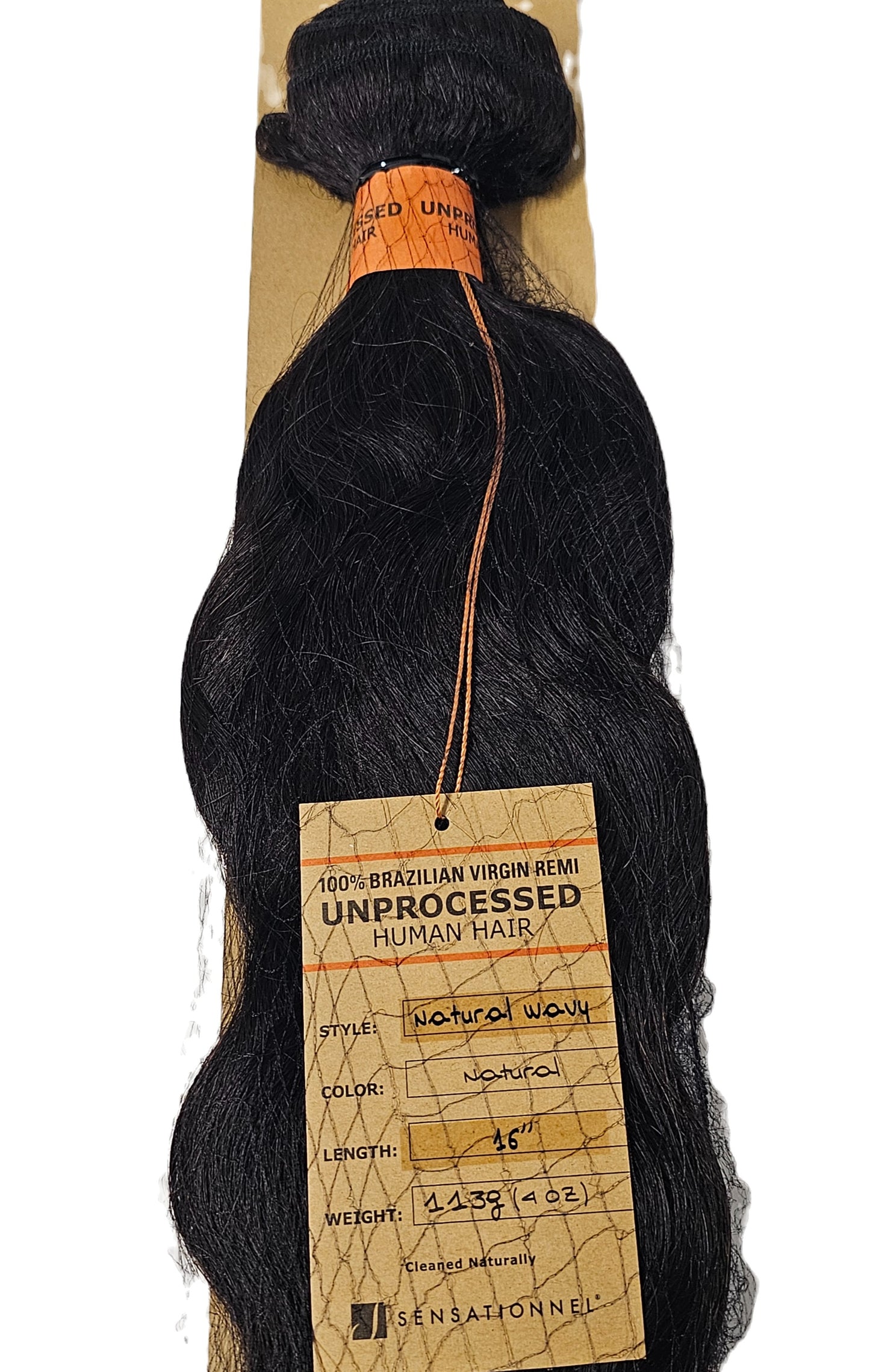 100% Brazilian virgin Remi human hair weave; weft; sew-in; natural wavy; women image 0