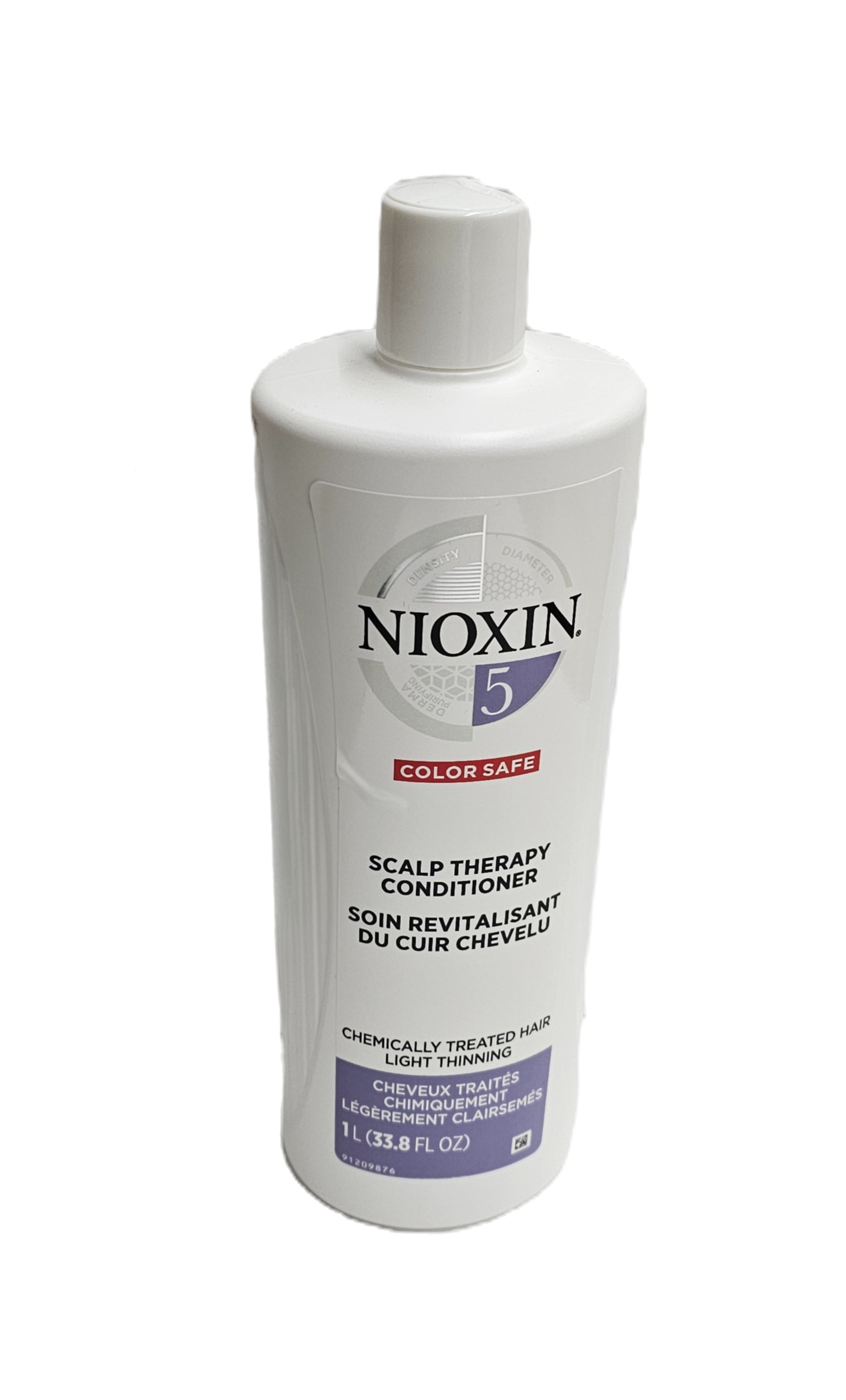 Nioxin 5 Scalp therapy conditioner; chemically treated hair light thinning; 33oz image 1