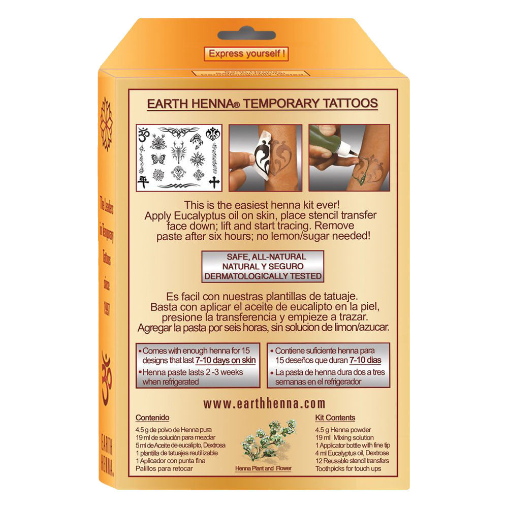 Earth Henna Lm Hnna Mini Body Paint K (1x1KIT )-2