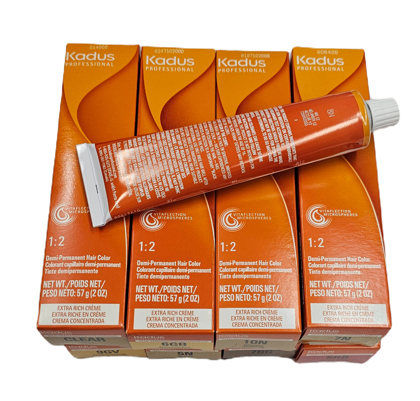 Kadus demi-permanent hair color; extra rich creme; 2oz; for unisex; by Wella image 0