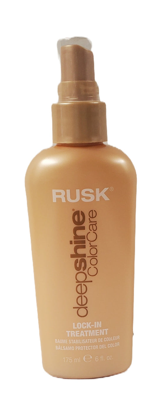 Rusk deep shine color care lock-in treatment; 6fl.oz; color protection; leave-in image 0