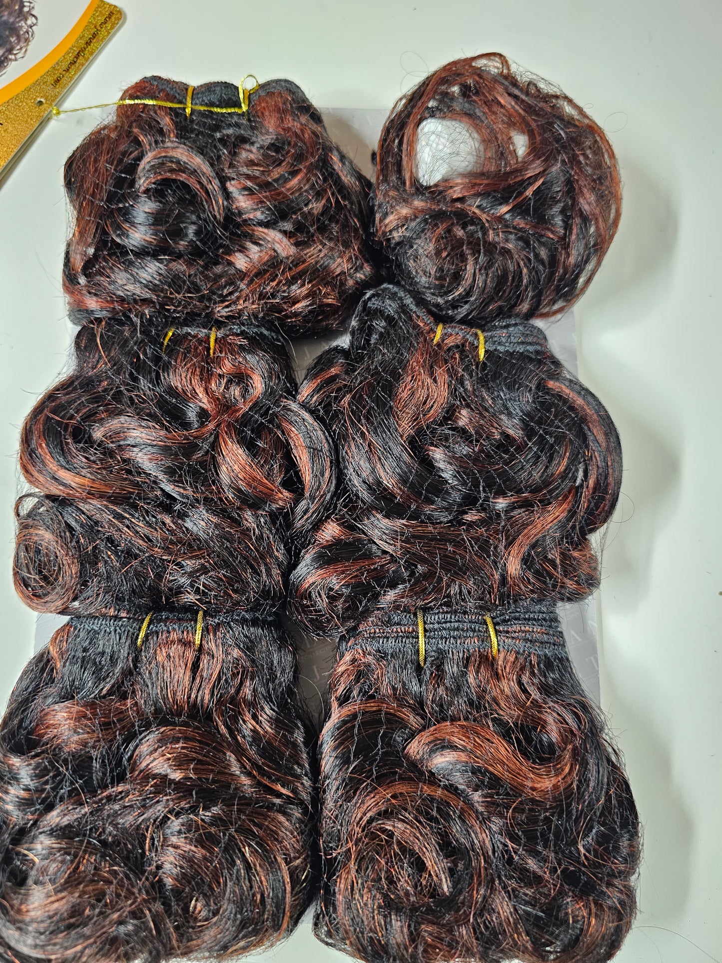 100% human hair tangle-free weave; Allegretto; sew-in; curly; 6pcs; fo image 3