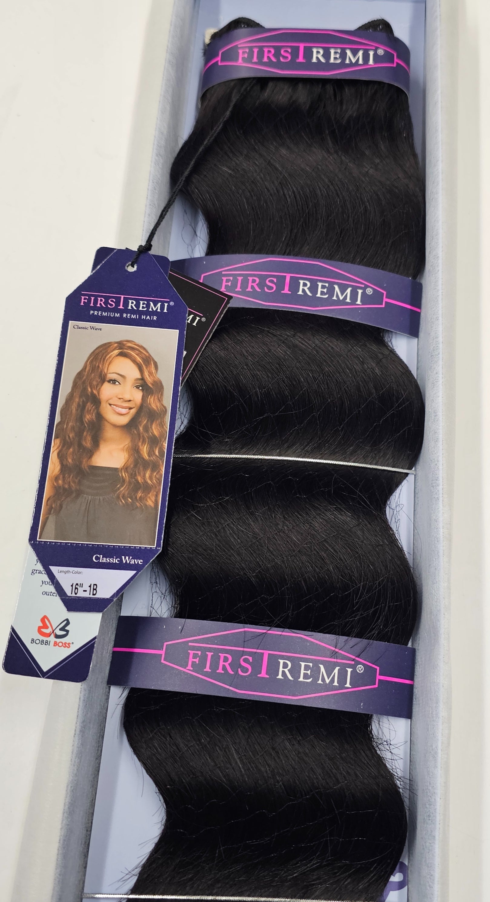 100% premium remi human hair weave; classic wave; curly; sew-in; wefts image 4