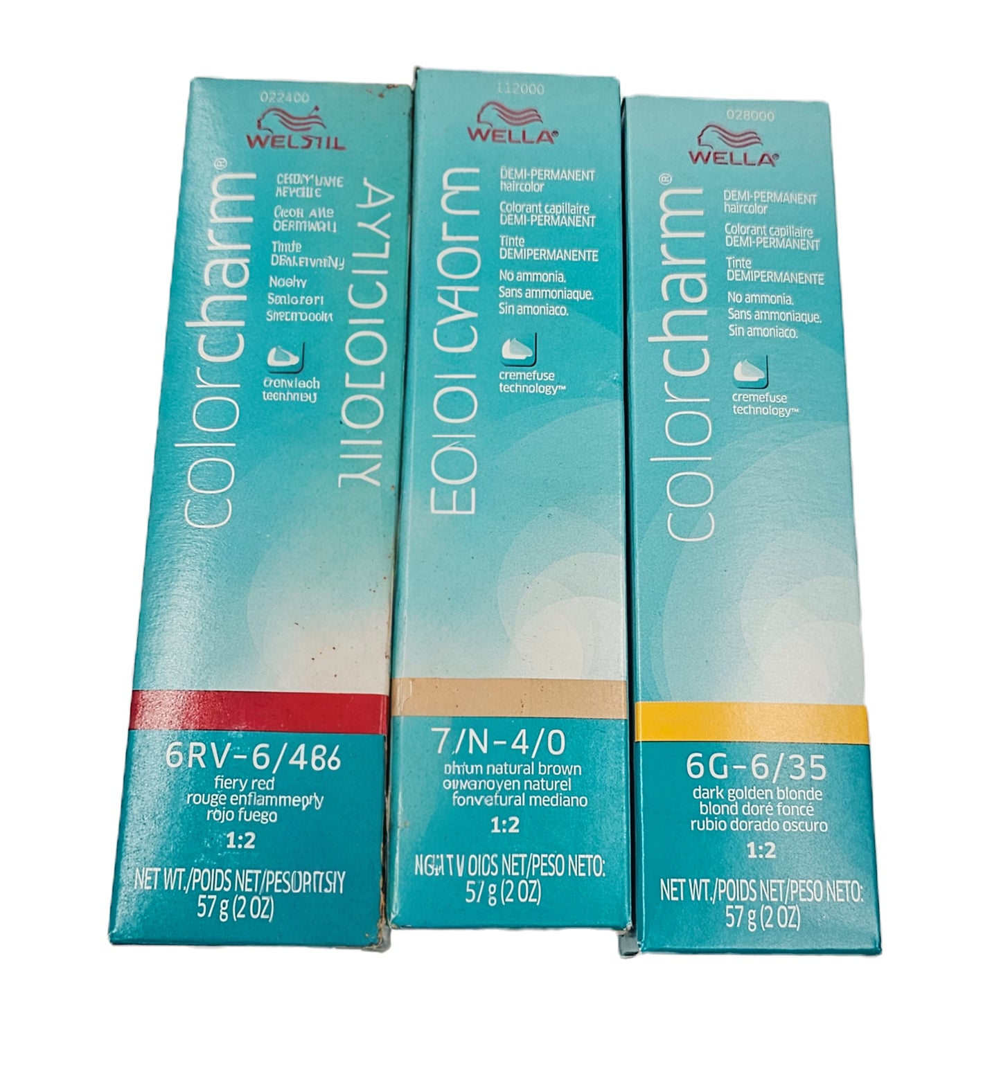 Wella colorcharm demi permanent haircolor; no ammonia; 2oz image 1